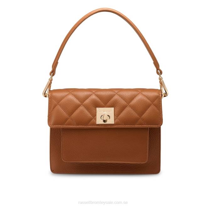 solbränna Russell And Bromley arbeta det quiltad väska T4XZ688