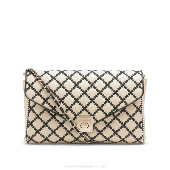 beige Russell And Bromley seawalk stor kedja crossbody T4XZ701