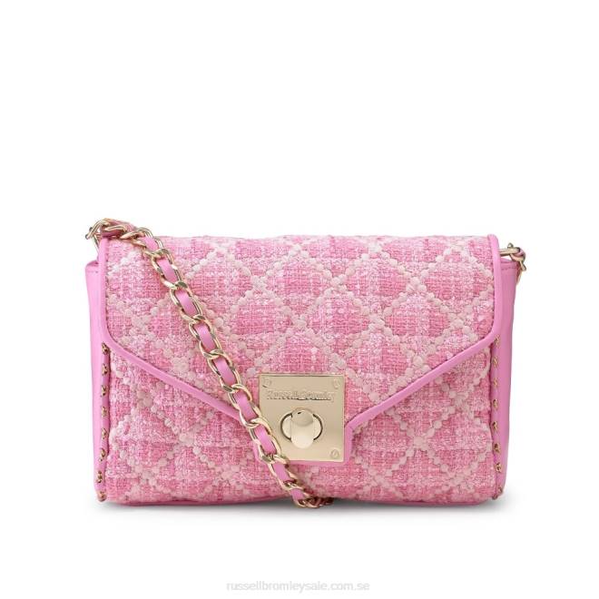 kvinnor rosa Russell And Bromley boulevard2 mini crossbody T4XZ687