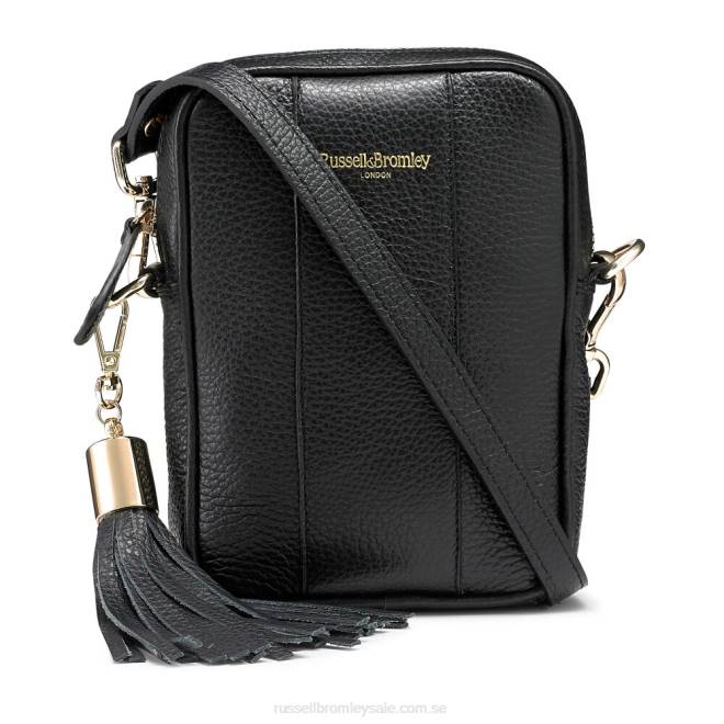 svart Russell And Bromley rowlow mini crossbody T4XZ732