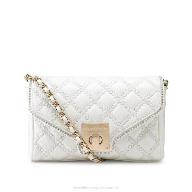vit Russell And Bromley promenade mini kedja crossbody T4XZ730
