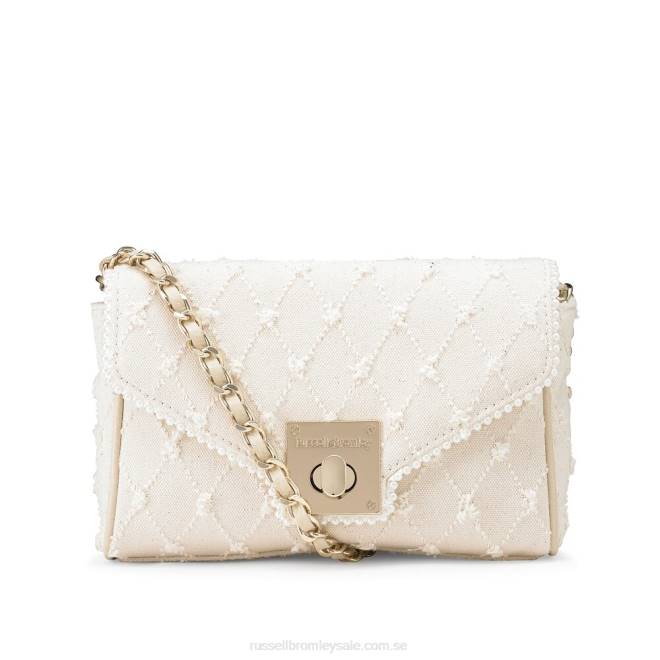 vit Russell And Bromley promenade mini kedja crossbody T4XZ740