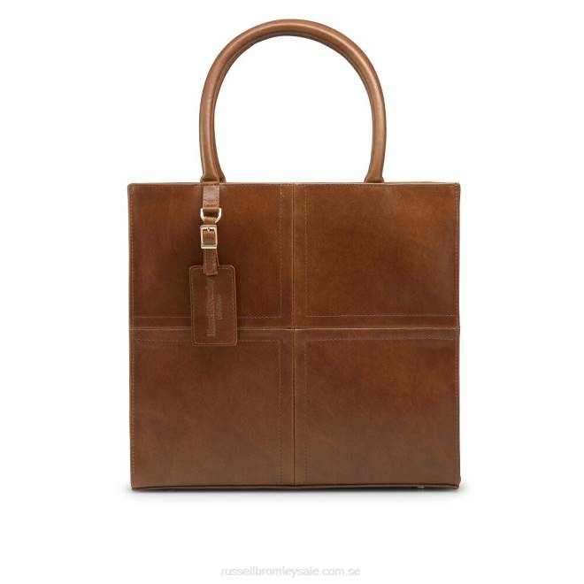 Russell And Bromley gaucho tote boxig gripväska T4XZ704
