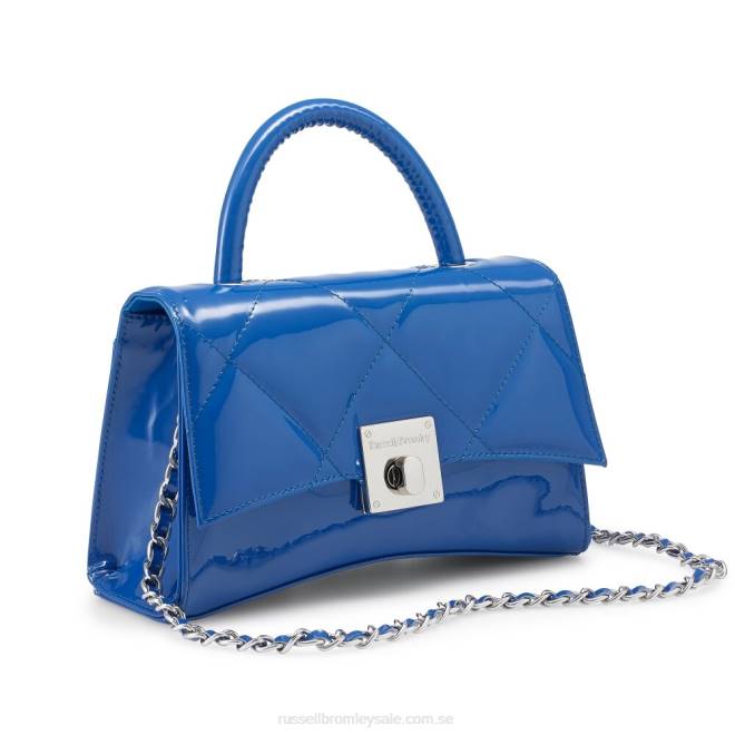 kvinnor blå Russell And Bromley on the rocks strukturerad gripväska T4XZ728