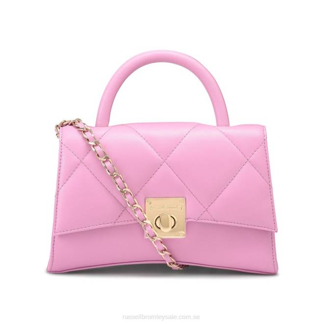kvinnor rosa Russell And Bromley on the rocks strukturerad gripväska T4XZ725