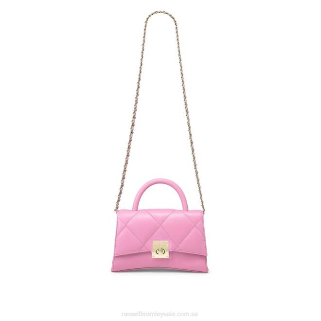 kvinnor rosa Russell And Bromley on the rocks strukturerad gripväska T4XZ725