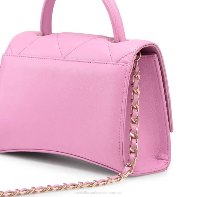kvinnor rosa Russell And Bromley on the rocks strukturerad gripväska T4XZ725