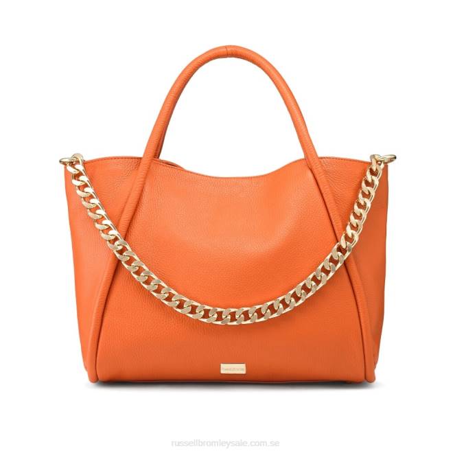 orange Russell And Bromley ikon kedja öst/väst gripväska T4XZ685
