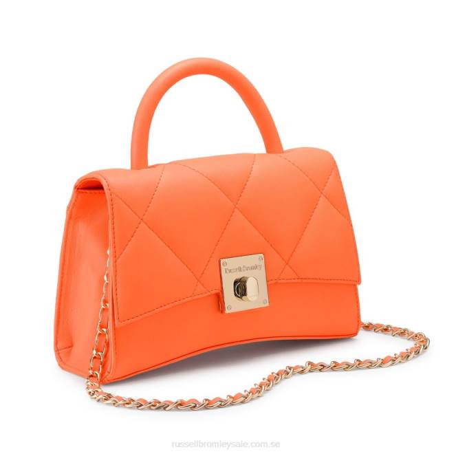 orange Russell And Bromley on the rocks strukturerad gripväska T4XZ738