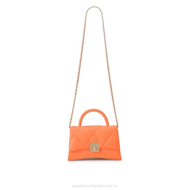 orange Russell And Bromley on the rocks strukturerad gripväska T4XZ738