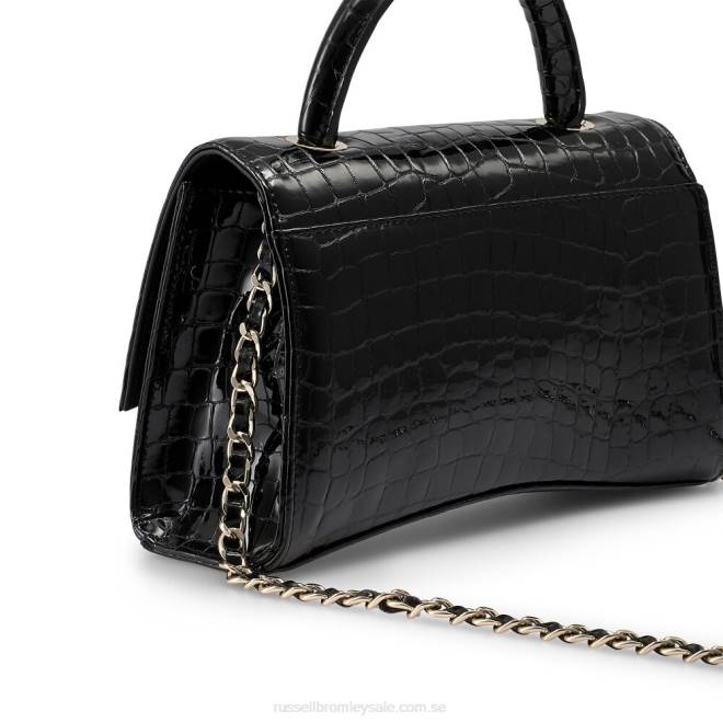 svart Russell And Bromley on the rocks strukturerad gripväska T4XZ724