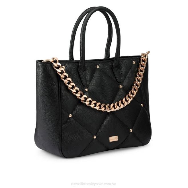 svart Russell And Bromley stjärnspäckat täcke och dubbväska T4XZ706
