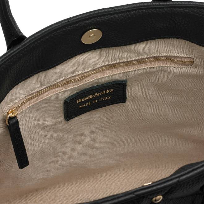 svart Russell And Bromley stjärnspäckat täcke och dubbväska T4XZ706
