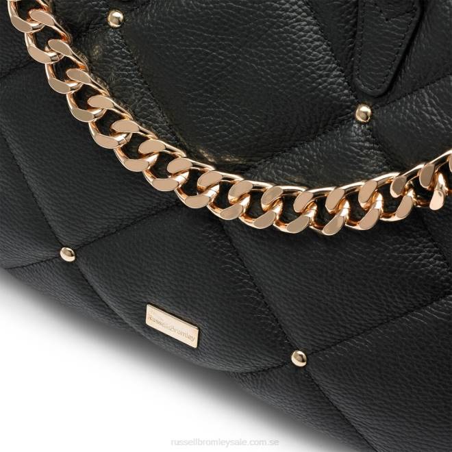svart Russell And Bromley stjärnspäckat täcke och dubbväska T4XZ706
