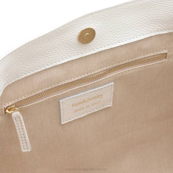 vit Russell And Bromley ikon kedja öst/väst gripväska T4XZ679