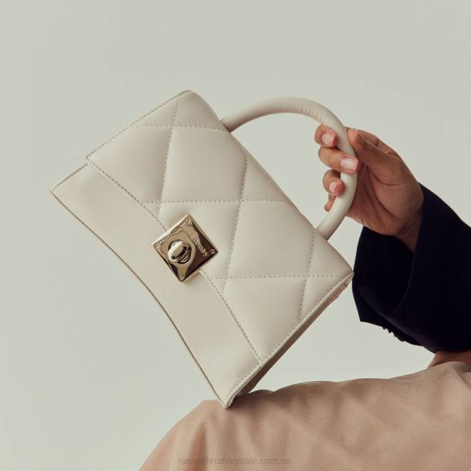 vit Russell And Bromley on the rocks strukturerad gripväska T4XZ727