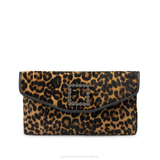 leopard Russell And Bromley jewelclutch utsmyckad spänne clutch T4XZ777